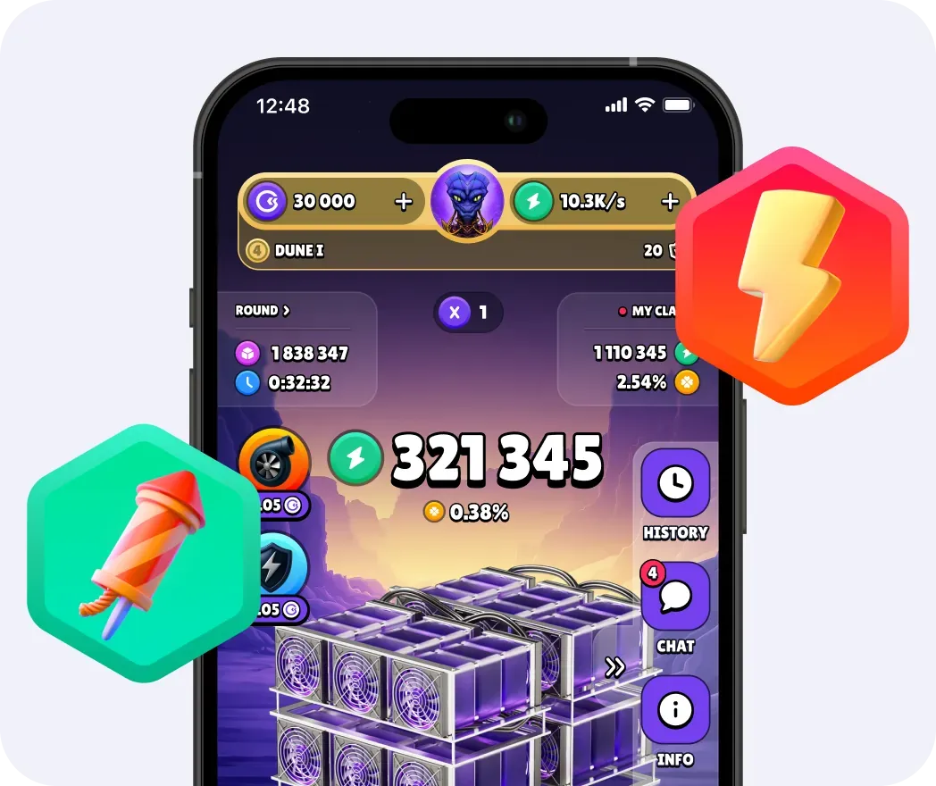 Boosts in the Miner Wars game